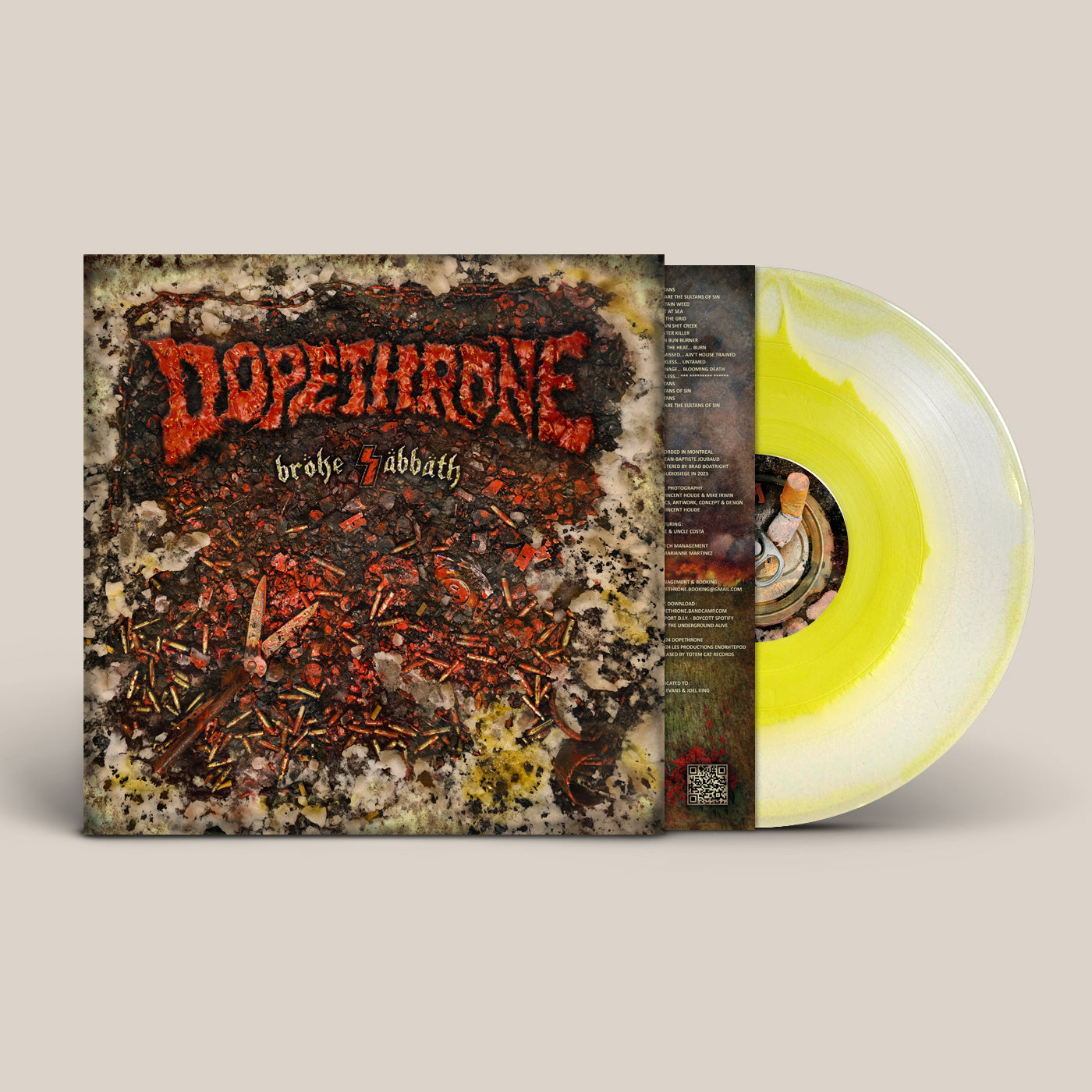 ''BROKE SABBATH'' LP - ''Suspicious Snow'' Edition