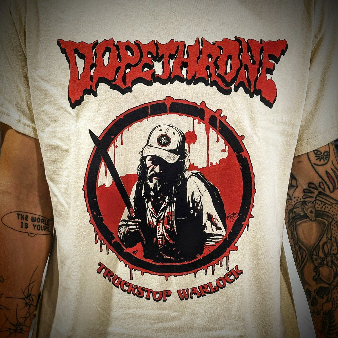 "TRUCKSTOP WARLOCK" T-shirt