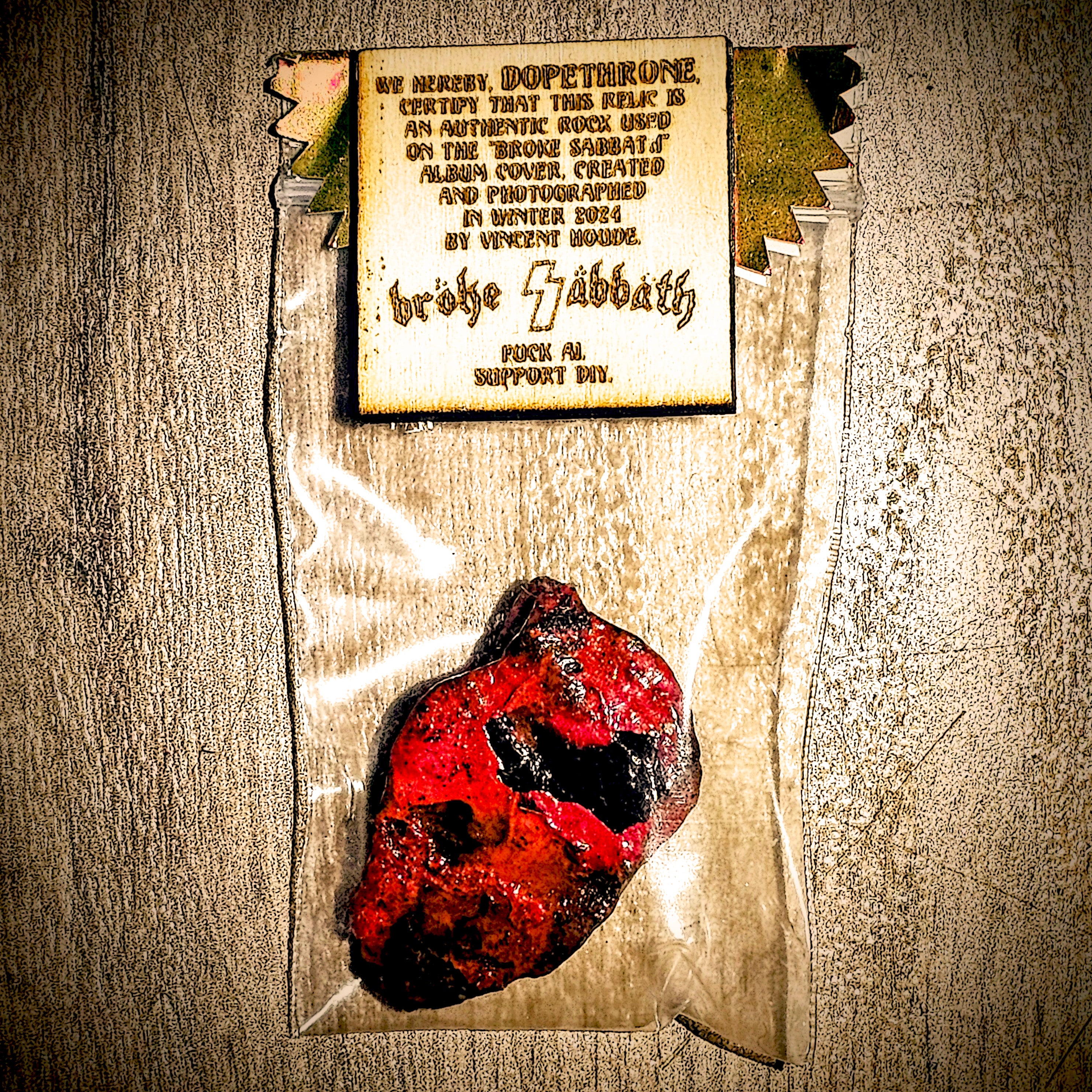 "EPIC RELIC BUNDLE" - LP + Authentic Rock + Exclusive T-Shirt.